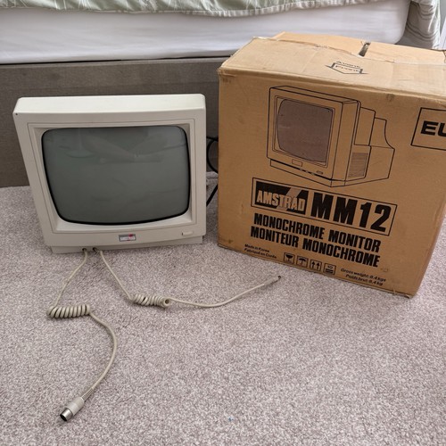 Amstrad mm12 monitor - amstrad,