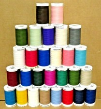 Gutermann Sew All Polyester Thread 500m Reel Sewing Assorted Colours Multi List