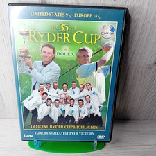 THE 35TH RYDER CUP 2004 DVD - RARE RETRO GOLF