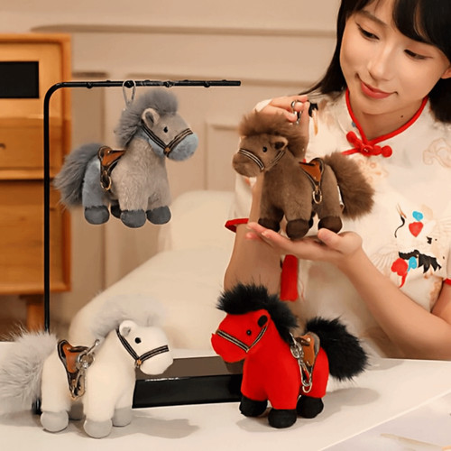 Animal pony pendant - animal, soft