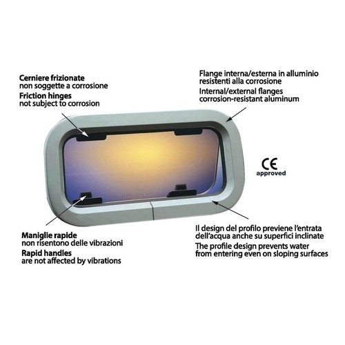 Lewmar standard portlight - lewmar,