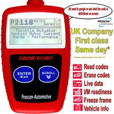 OBD 2 EOBD Car Diagnose Tester