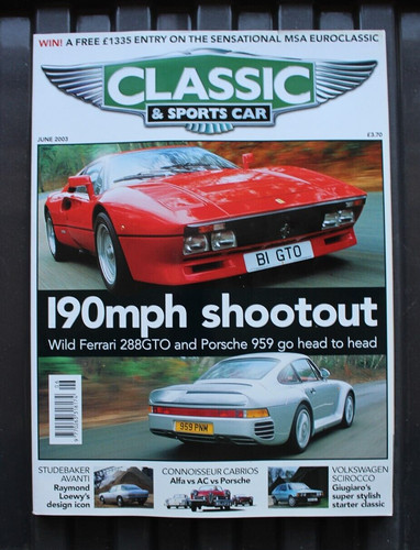 Classic sportscar june 2003 - classic,