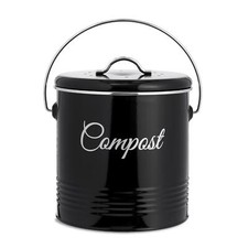 Black 5L Kitchen Compost