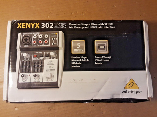New behringer xenyx 302usb - xenyx, 5