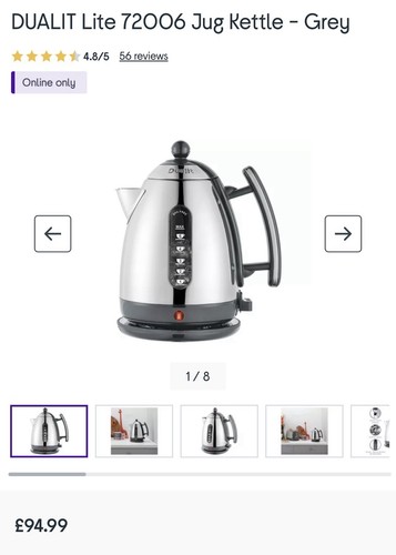 Dualit 72006 cordless 5l - cordless, 1.5l