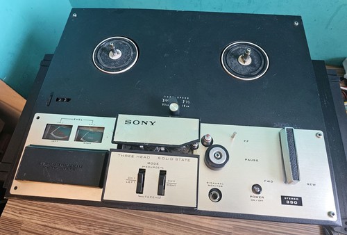Sony 350 tape recorder - tape,