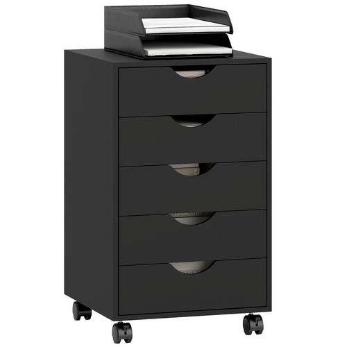 Homcom filing cabinet - with, 5