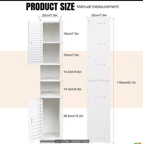 Free standing bathroom storage - standing,