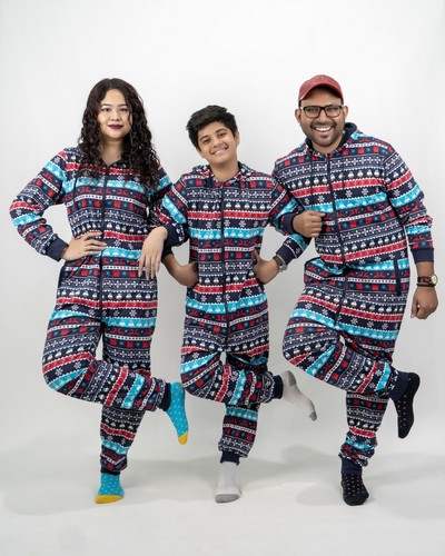 Family christmas 1onesie - family,