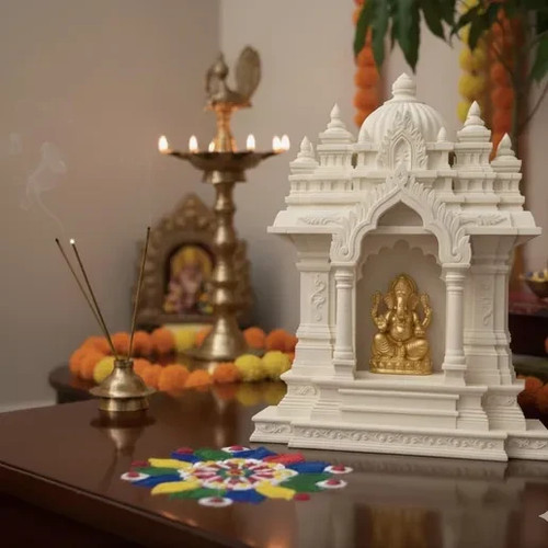 Handcrafted hindu home - handcrafted, temple