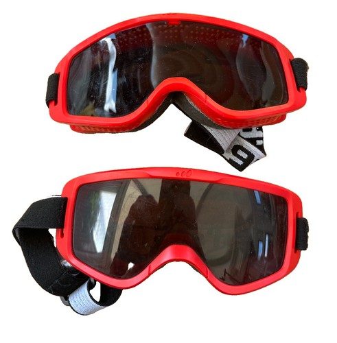 Kids ski goggles wedze - ski, red