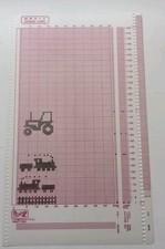 1  Hand Drawn Mylar Sheet For  Knitmaster Electronic Knitting Machine