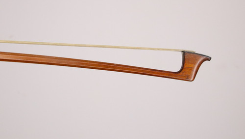 Silver mounted violin - bow,