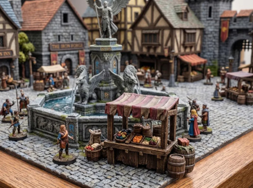 Scatter terrain market - d&d,