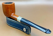 Peterson Shamrock 606 c.1945–46 Smooth Billiard, Nickel Band P-Lip