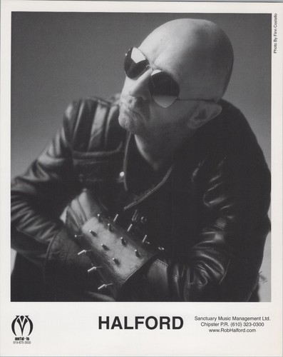 Rob halford 8x10 promo - rob,