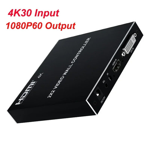 2x2 hdmi dvi - hdmi, wall