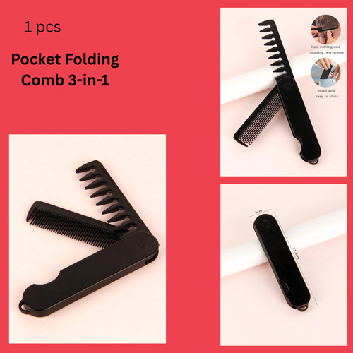 Pocket folding comb - pocket,
