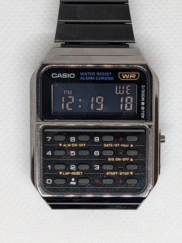 Casio watch vintage - vintage, data