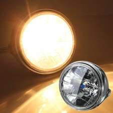 Universal Motorcycle Headlight 7" inch Motorbike H4 LED Front Light Headlamp
