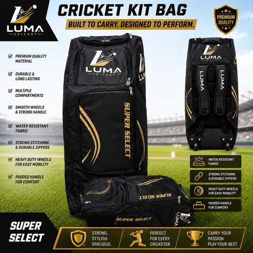 Cricket kit bag wheelie large - cricket,