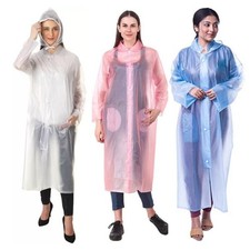 WOMEN TRANSPARENT RAINCOAT