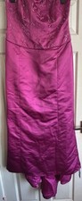 Magenta Prom/bridemaid Gown