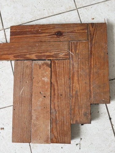 Reclaimed herringbone parquet - reclaimed,