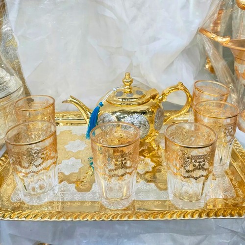 Moroccan luxury tea set - tea, set,