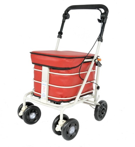 Shopping trolley with - with, seat