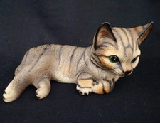 Vintage Harvey Knox Global Arts Standing Tabby Cat 15 cm figure.