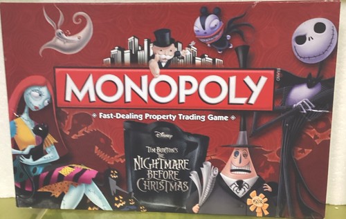 Monopoly tim burton - monopoly, burton's