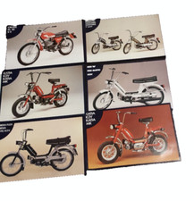 Garelli Bimatic Eureka K2V  Moped Brochures x 7 items for £13.99 UK post free