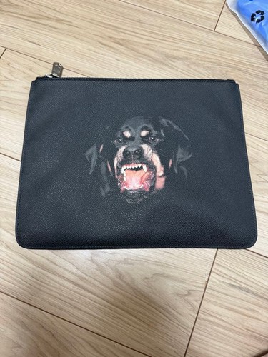 Givenchy rottweiler clutch bag - givenchy,