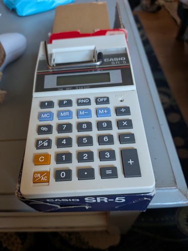 Vintage casio calculator - sr-5,