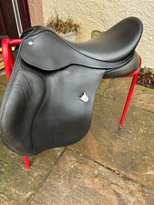 Black leather BATES  saddle