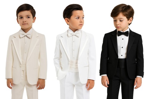 Baby boys tuxedo suit baptism - baby,
