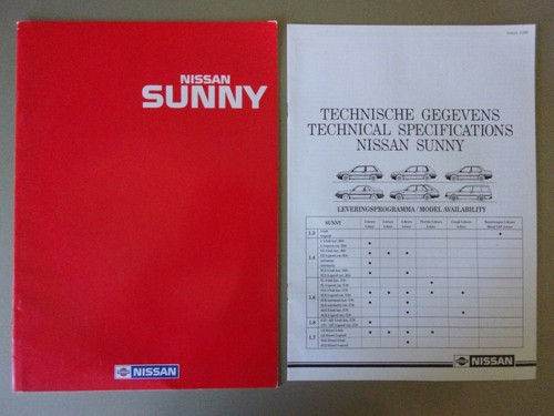 Nissan sunny range orig - orig, 1990