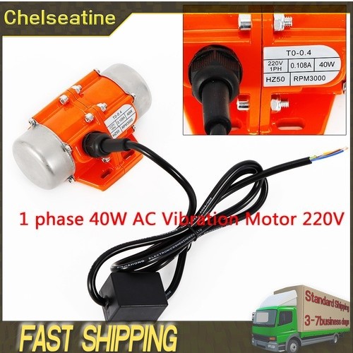 40w vibration motor concrete - vibration,