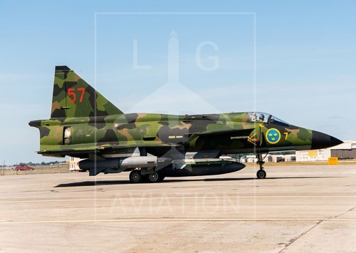 Saab viggen swedish air - saab, viggen,