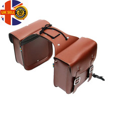 Retro Fashion Bike Motorcycle Saddle Bags Pouch Storage Case Side Luggage Tank S