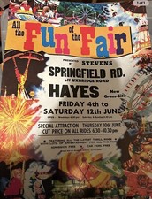 Stevens Funfair Poster 