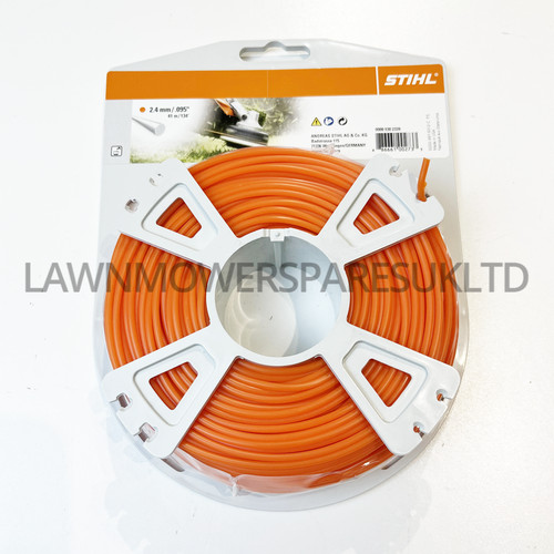 Stihl 4mm round orange nylon - round,