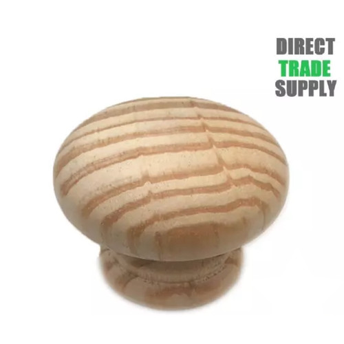 38mm lacquered wood door knobs - 38mm,
