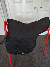 Nuumed Griffin Black Half Wool GP Numnah Saddle Pad Size Medium