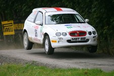 Matt Beebe MGZR 2007 WRC Rally