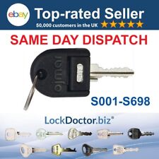 Ojmar Steel Filing Cabinets/Desks Replacement Keys Cut To Code Range (S001-S698)