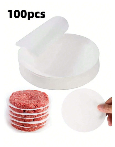 100pcs non stick - non-stick, hamburger