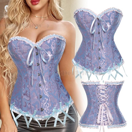 Women lace corset - lace, up